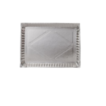 سینی/دیس مقوایی نقره ای 27*37 دولایه - Image 4